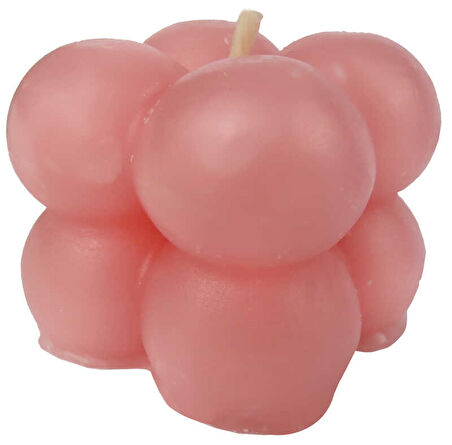 MUM BUBBLE MAKARON PEMBE 3,5X3,5 CM 1 ADET