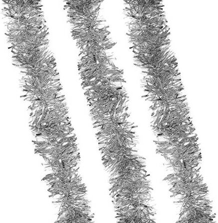 SÜS METALİZE SİM GÜMÜŞ 5 CM X1,8 MT 1 ADET