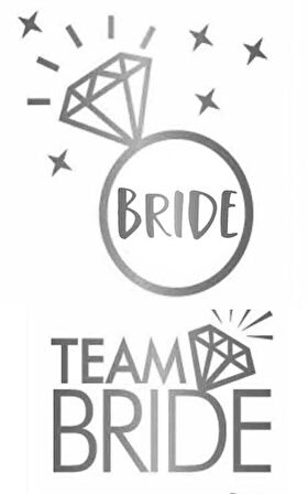 DÖVME TEAM BRIDE PIRLANTLI VARAKLI GÜMÜŞ 1 SET