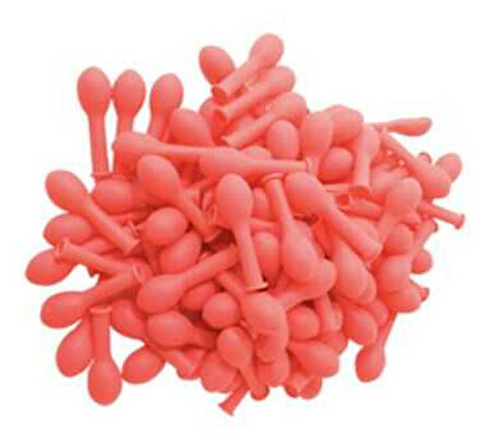 BALON DÜZ NEON FOSFORLU 5 İNC KIRMIZI 100 ADET