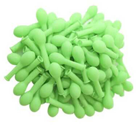 BALON DÜZ NEON FOSFORLU 5 İNC YEŞİL 100 ADET