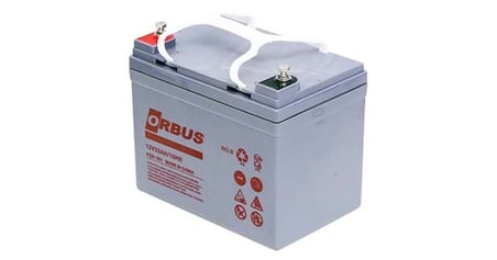 Orbus 15421 12 Volt 33 Amper Jel Akü 190x130x167mm (Engelli Araç Aküsü)