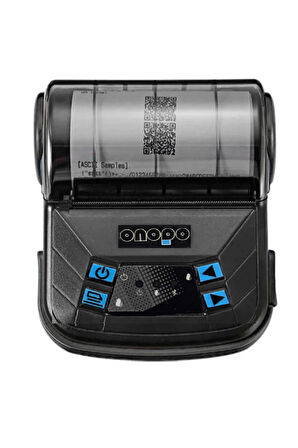 onopo Mtp-3 Mobil Taşınabilir Termal Fiş Yazıcı 80mm Baskı Genişliği - Siyah