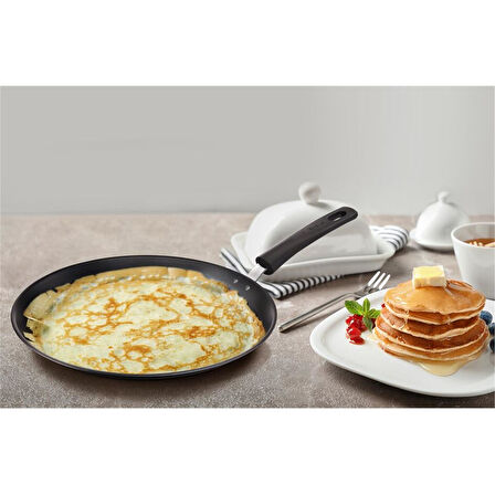 Titanyum 3X Ultimate İndüksiyon Tabanlı Krep Tava - 25 cm