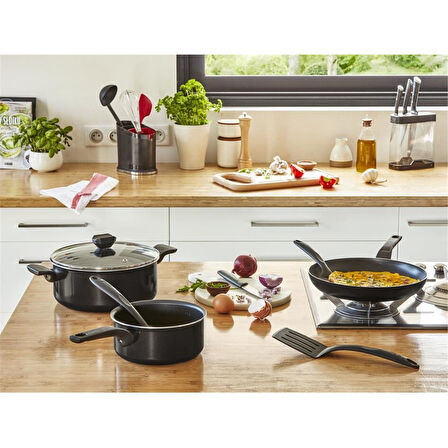 Titanyum 1X SimplyClean Difüzyon Tabanlı Tava - 24 cm