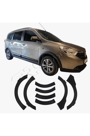 Dacia Lodgy Uyumlu 2013 Ve Üzeri Abs Çamurluk Dodik 8 Parça