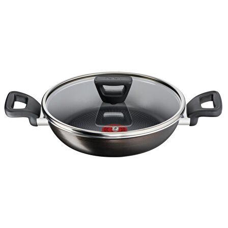 Titanyum 2X XL Difüzyon Tabanlı Kapaklı Sahan - 24 cm
