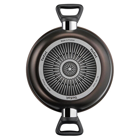Titanyum 2X XL Difüzyon Tabanlı Kapaklı Sahan - 24 cm