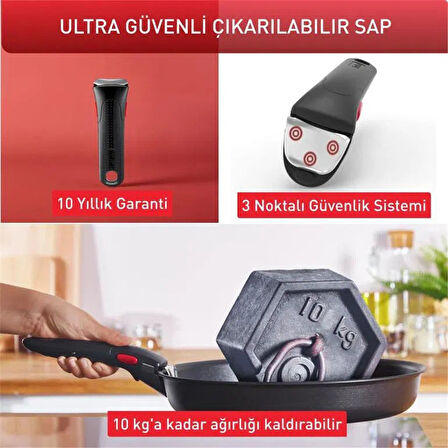 Ingenio Excellence Titanyum 6X Büyük Set 12 Parça