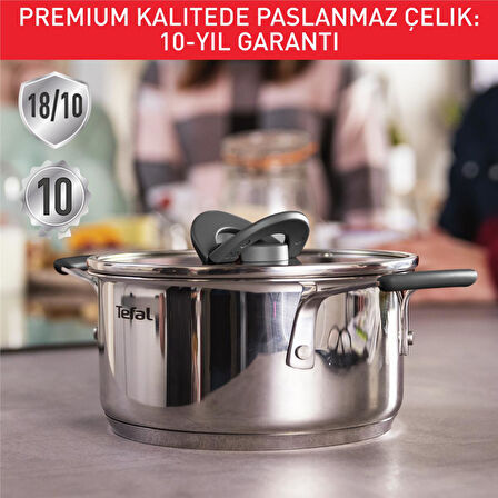 Optispace 8 Parça Çelik Tencere Seti