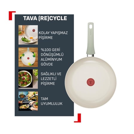 Tefal (Re)Cycle Tava - 20 Cm