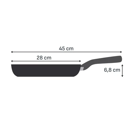 Tefal Harmony Mineralia+ Okaliptus - Tava 28 cm