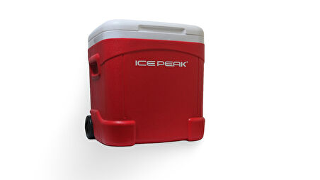 ICEPEAK ICECUBE 55LT TEKERLEKLİ BUZLUK KIRMIZI