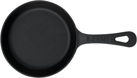 Döküm Mini Yuvarlak Saplı Çap 16 Tava