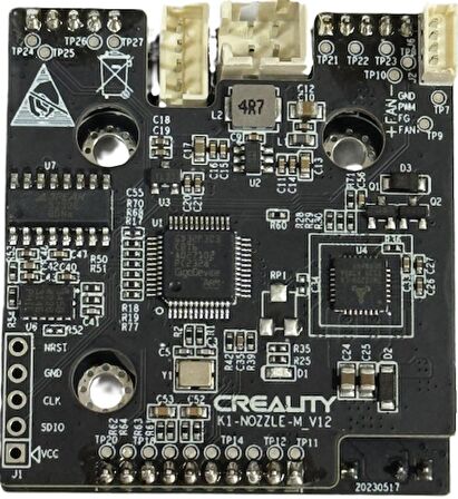 Creality K1/K1 Max Hotend PCB Kart Standart