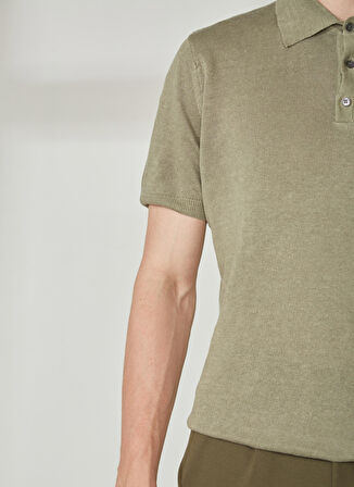 Mr. Mood Polo Yaka Haki Erkek T-Shirt Mr Compaorta