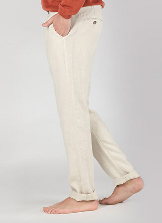Mr. Mood Normal Bel Normal Paça Standart Koyu Bej Erkek Pantolon Mr Tanger Pants
