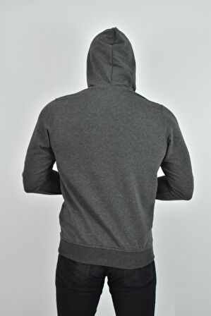 ZİDAN 4657  KAPŞONLU SWEATSHIRT- KANGURU CEPLİ BASİC