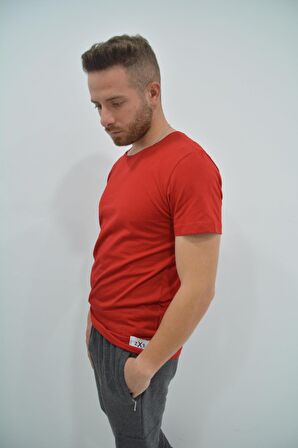 Zidan Zdn18 Sıfır Yaka Basic Baskılı Erkek Tişört