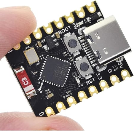 ESP32 C3 Super Mini Geliştirme Kartı Wifi Bluetooth Type-C Usb 160Mhz 4MB Flash 400kb PSRam DVM.101.361