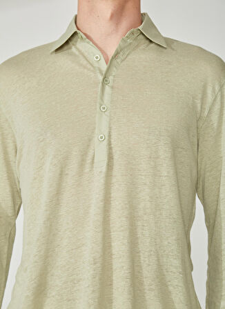 Mr. Mood Polo Yaka Açık Haki Erkek T-Shirt Mr Atenas