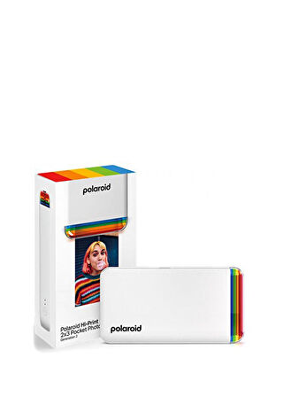 Polaroid Beyaz Hi Print 2x3 Gen 2 Fotoğraf Yazıcısı