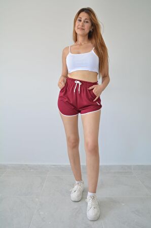 Royyen 360 Biyeli Polyester Kadın Şort