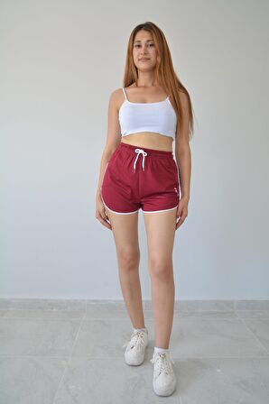 Royyen 360 Biyeli Polyester Kadın Şort