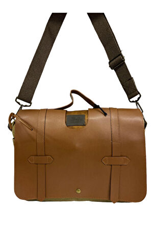 Kanvas Su Geçirmez Unisex Disayn Okul Gezi Iş Outdoor Postacı Çantası 35x24cm