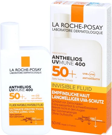 Anthelios UVmune 400 Fluid İnvisible SPF50+ Güneş Kremi 50 ml