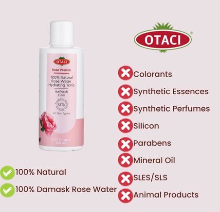  Doğal Gül Suyu 150 Ml