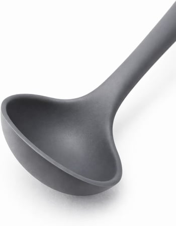 Silikon Kepçe, Sert Uçlu Çorba Kepçesi, Yemek Servis Kepçesi, Yanmaz Yapışmaz Çizmez Mutfak Servis Kaşığı, Karışık Asorti Renk Gönderilir, Tencere Tava Uyumlu