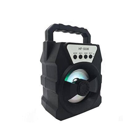 MÜZİK KUTUSU ŞARJLI BT/USB/SD/AUX LEDLİ