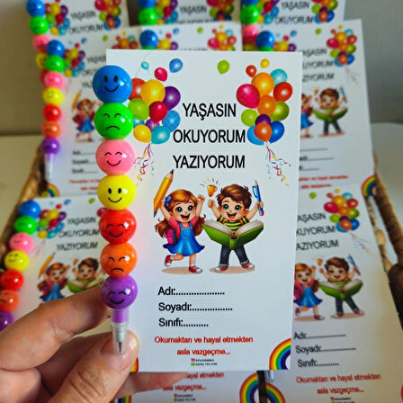 Hayal Et, Yaz, Oku! ✏️📚 Kaleminle Dünyanı Keşfet! 🌍✨(5 ADET)