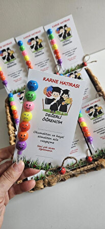 🎓 "Karne Hatırası ✨ 'Okumaktan ve Hayal Etmekten Asla Vazgeçme' Yazılı Öğrenci & Öğretmen İsimli Kurşun Kalem 🎁 (5 ADET)