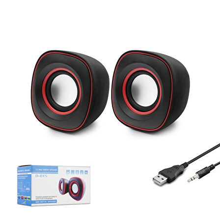 SES SİSTEMİ PC 1+1 USB 3.5MM JACK HADRON D-015