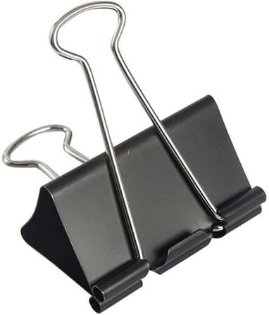 KAĞIT KISKACI BINDER CLIPS 51 MM 451G 12'Lİ