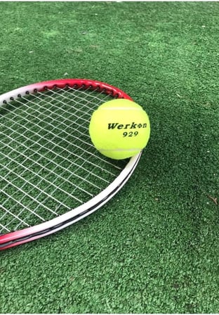 1 Adet Antrenman Tenis Topu Sarı, Tek Ebat, WRKNSR01T, SARI