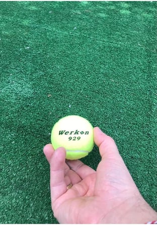 1 Adet Antrenman Tenis Topu Sarı, Tek Ebat, WRKNSR01T, SARI