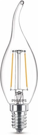 Philips LED classic 25W BA35 E14 WW CL Dim Edilmez Sarı Işık Filament Ampul