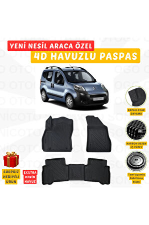 SKODA SUPER B 2021 Tam Uyumlu 4D Havuzlu Paspas Prestige Seri