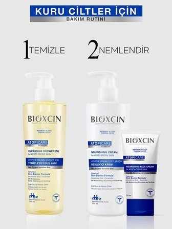 Bioxcin Atocare Atopiye Eğilimli Ciltler için Onarıcı Krem 500 ML