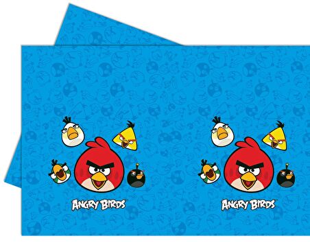 ANGRY BİRDS MASA ÖRTÜSÜ 120X180 (PLASTİK)