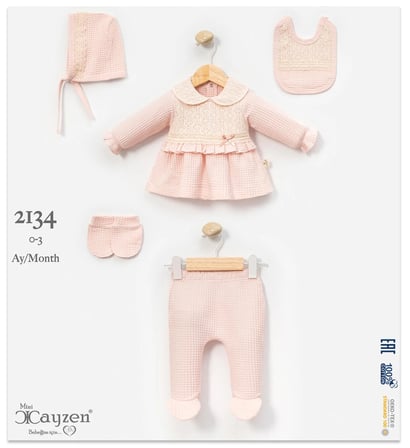 kız bebek şık set