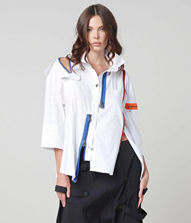 Zipline Poplin Gömlek