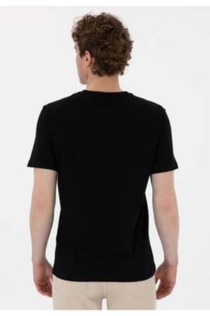 Gaston Siyah Erkek T-Shirt 2107294