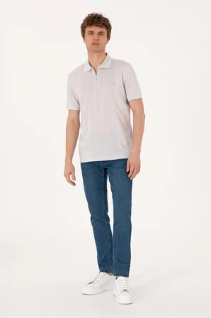 Erkek Regular %100 Pamuk Polo Yaka T-Shirt 2107318