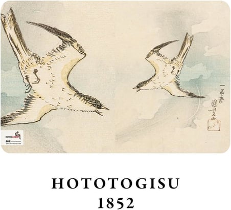 Retronote Animals Series - A5, Kuniyoshi Utagawa 4'lü Defter Seti II, Çizgisiz, Toplam 256 Sayfa, Her biri 64 Sayfa, Tel Dikiş, Esnek Kapak, Oval Kenar, Tuval Doku, 60 gram, Sarı Krem Renk