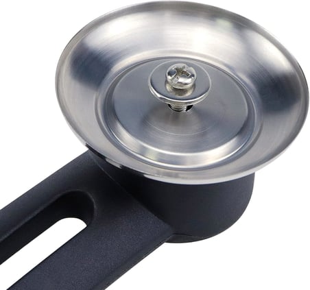 Kyrotech Dikey Tencere Kapağı Kolu – Isıya Dayanıklı, Ergonomik Tasarım, Tencere Kapakları İçin Tutacak, Siyah Renk – Mutfak Aksesuarı, Pratik Yardımcı El Aleti