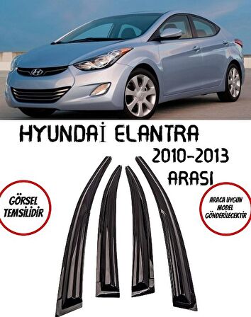 Balp Hyundai Elentra 2010-2013 Cam Rüzgarlık 4 Lü Takım